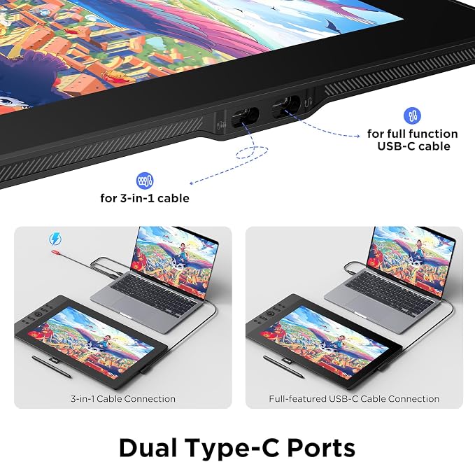 Tableta Digitalizadora UGEE con Pantalla de 15.4 pulgadas miniatura 3