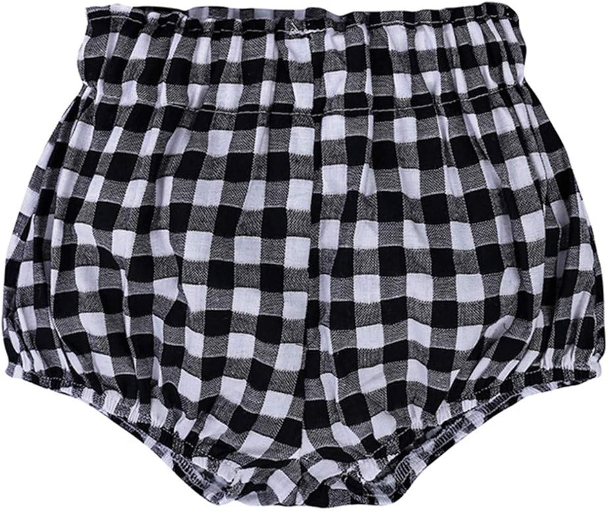 JELEUON 3 Pack of Little Baby Girls Boys Cotton Linen Blend Cute Bloomer Shorts: Clothing, Shoes & Jewelry