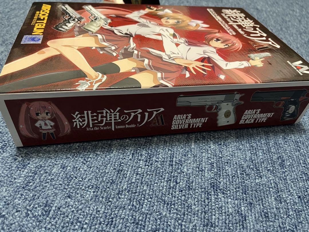 緋弾のアリア ガバメント(ブラック) ウエスタンアームズ】ガバメント緋弾のアリアAA ブラック
