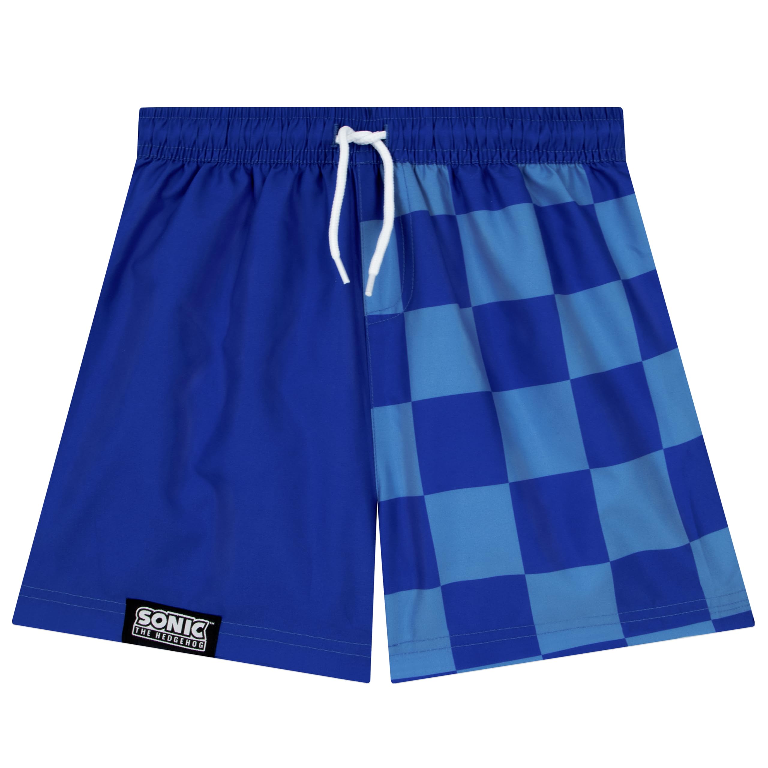 Sonic The Hedgehog Maillot De Bain Piscine Sonic pour Garçon, Ensemble De Bain 2 Pièces, Maillot De Bain Garçon
