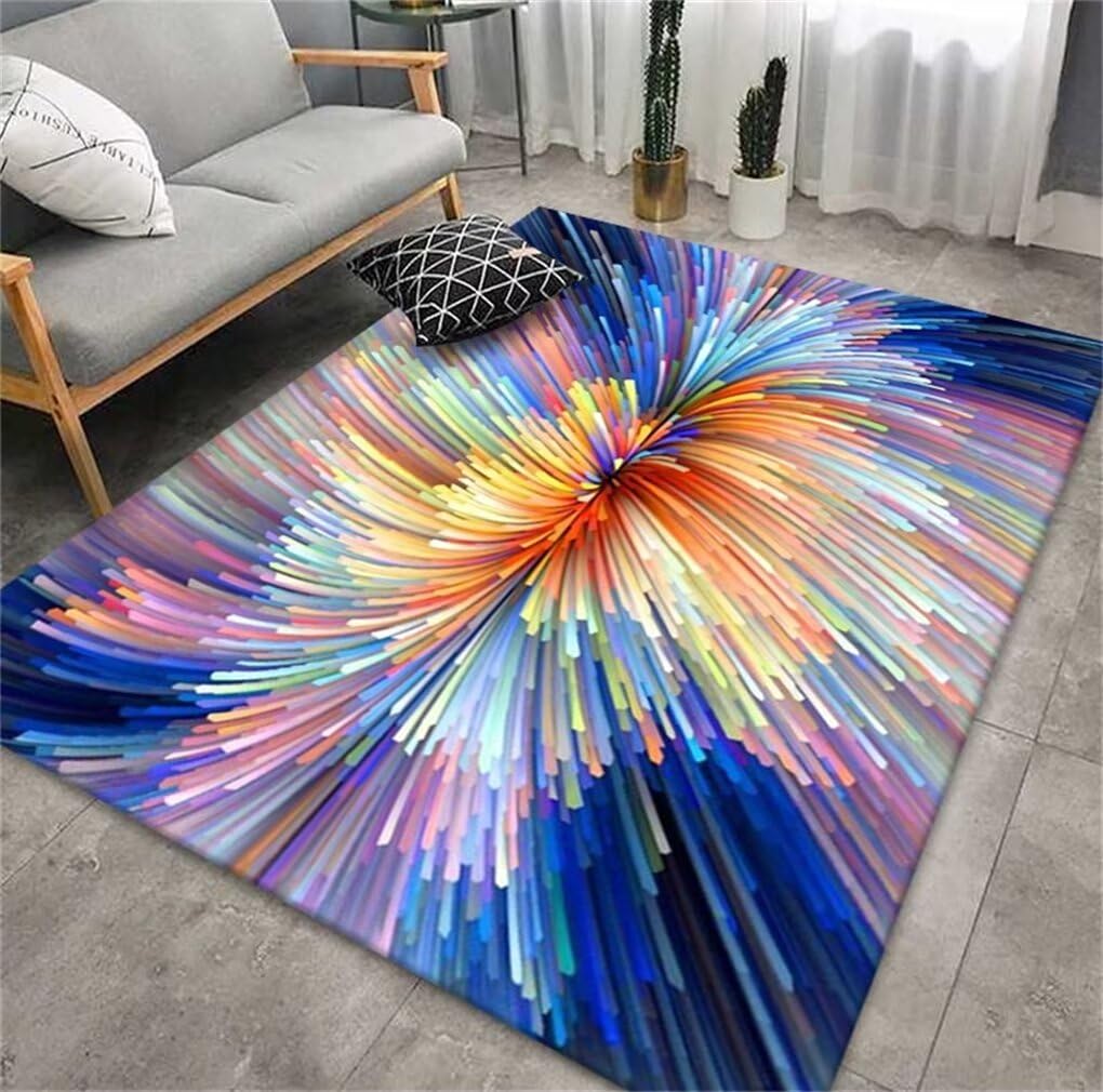 Tapis vinyl facile d'entretien et lavable pour chambre d'enfant garçon
