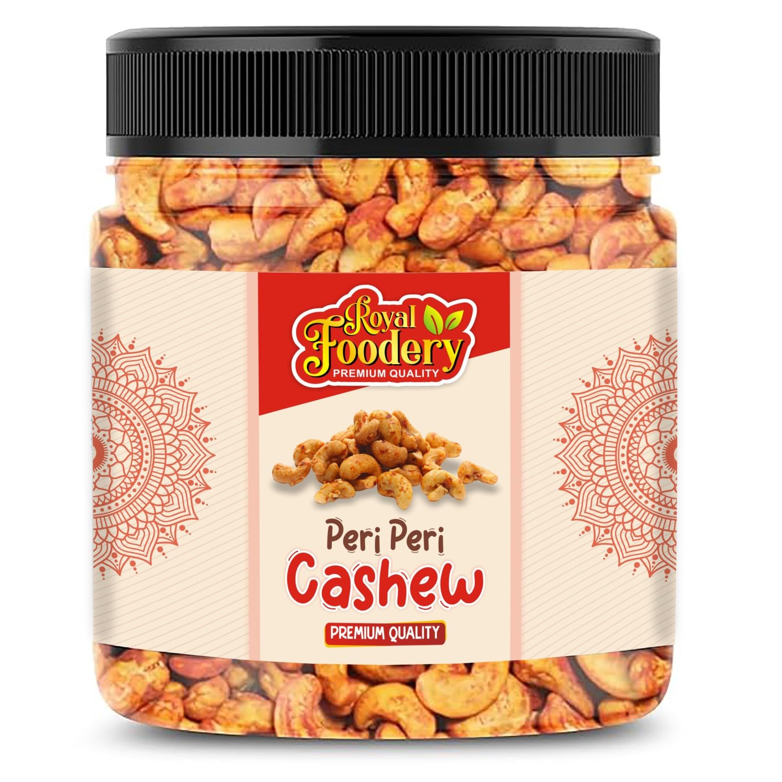 Royal Foodery Peri Peri Flavoured Cashews Nuts | Roasted Salted Spicy Cashew | Masala Kaju Healthy Chatpata Snacks (1 kg) (B0CQG8NXR2) Amazon Price History, Amazon Price Tracker