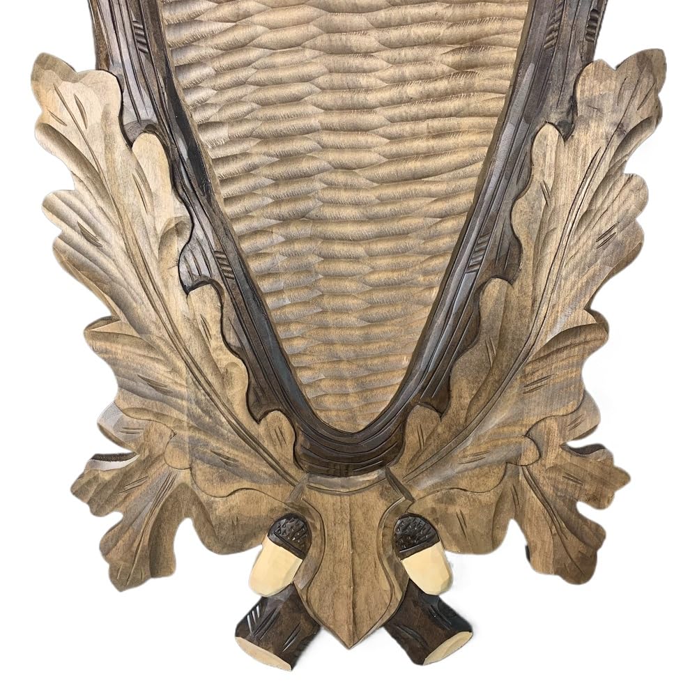 Hi Life Living Nature Scudo di Legno per Trofeo Cervo. Pannello. Corna. Caccia. 58x32cm 231202