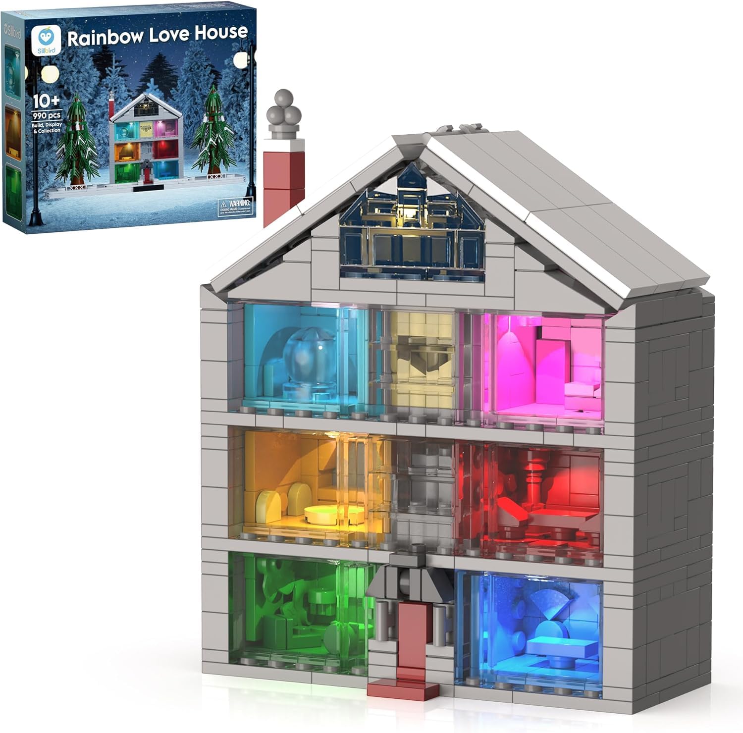 Amazon.com: Sillbird Lover House Building Sets for Women & Girls