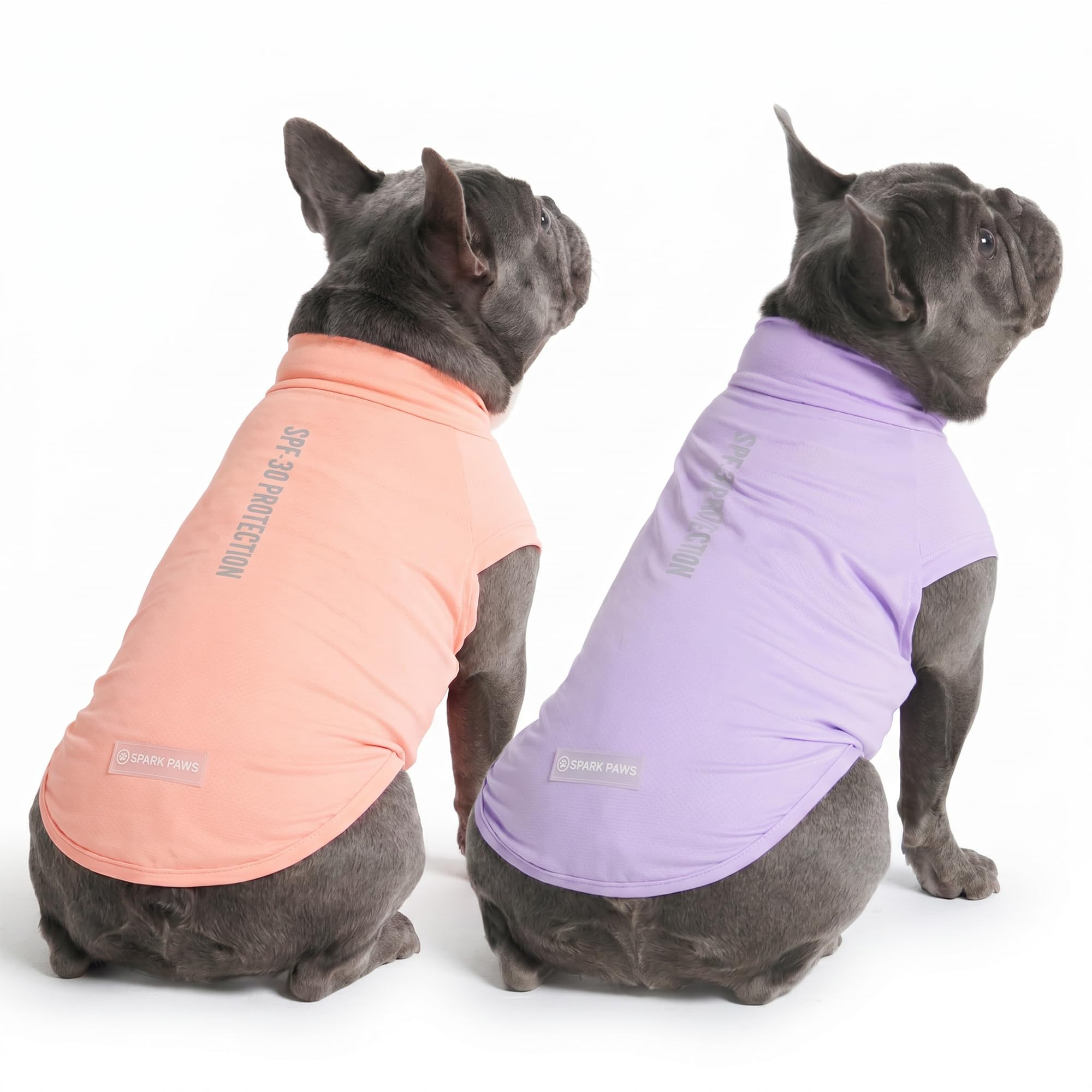 Protégez la peau sensible de votre chien avec ce t-shirt anti-UV Spark Paws