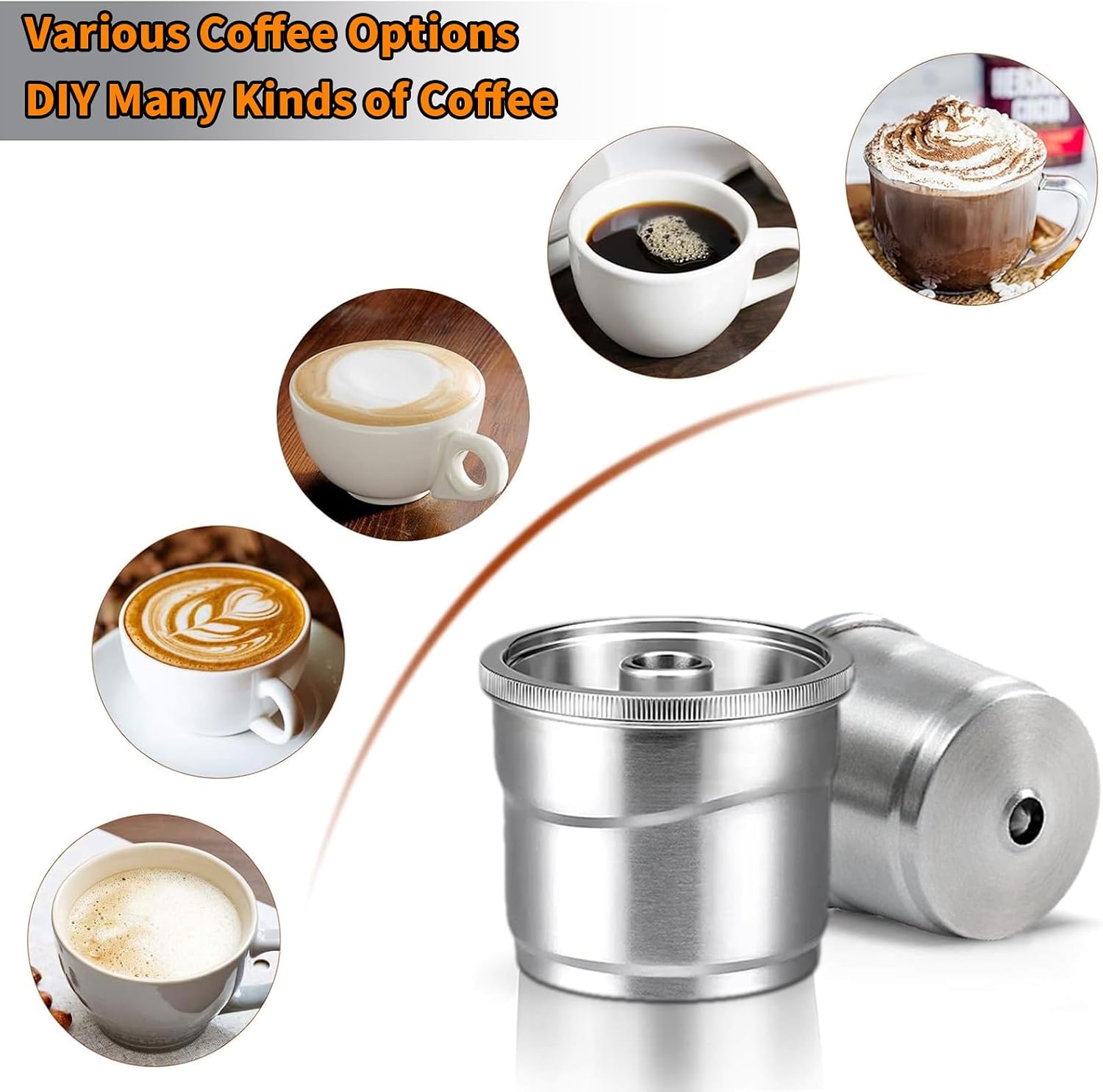 Reusable Coffee Capsules for ILLY, 304 Stainless Steel image 5