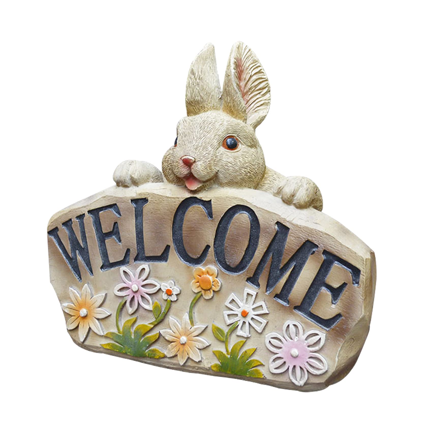 Amazon.co.jp: ガーデニング ガーデンオーナメント 置物 ウェルカム