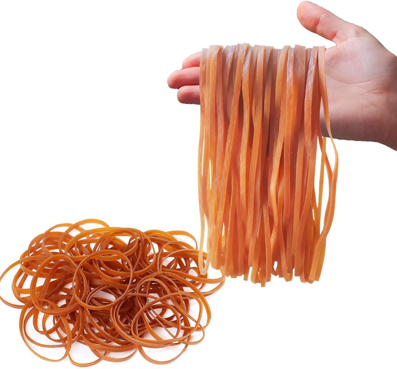 10 X Large Strong Thick 6" X 1/2" Rubber Elastic Bands No.89