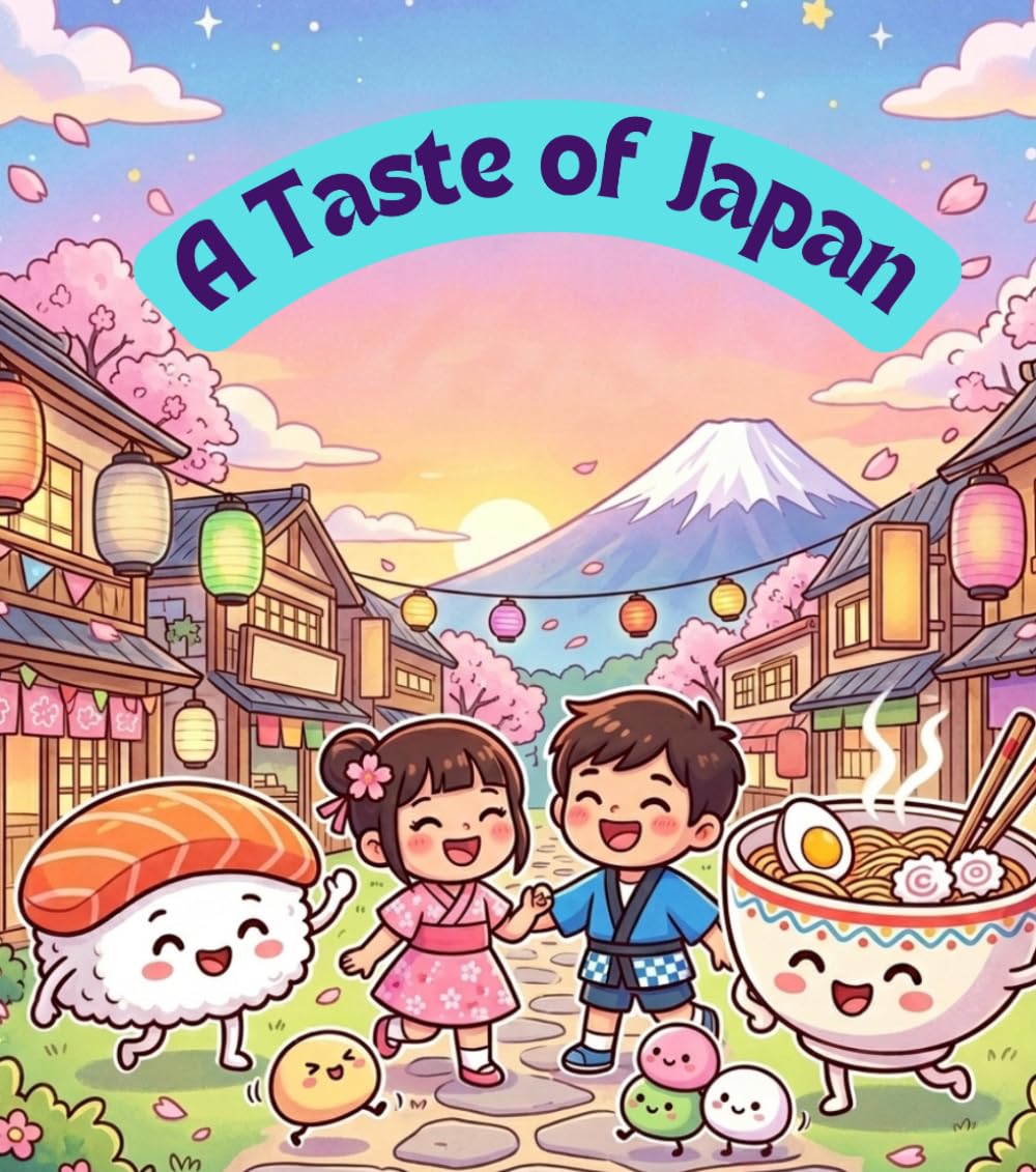 A Taste of Japan: A Colorful Japanese Food Adventure for Children story book (Tiny Taste Travelers)