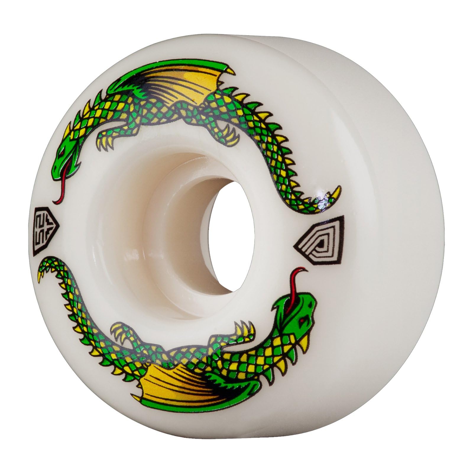 Powell Peralta Dragon Formula 93a Skateboard Wheels, 52mm x 31mm — image 1