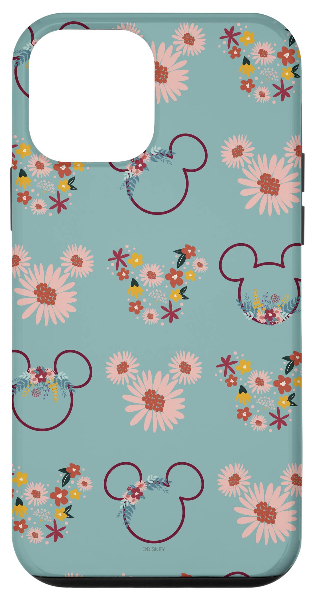 iPhone 12 mini Disney Mickey Mouse Flowers and Daisy Print Case