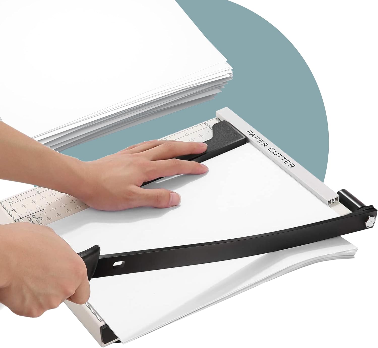 Comprar 12" Paper Guillotine Cutter Heavy Duty Large Paper Cutter