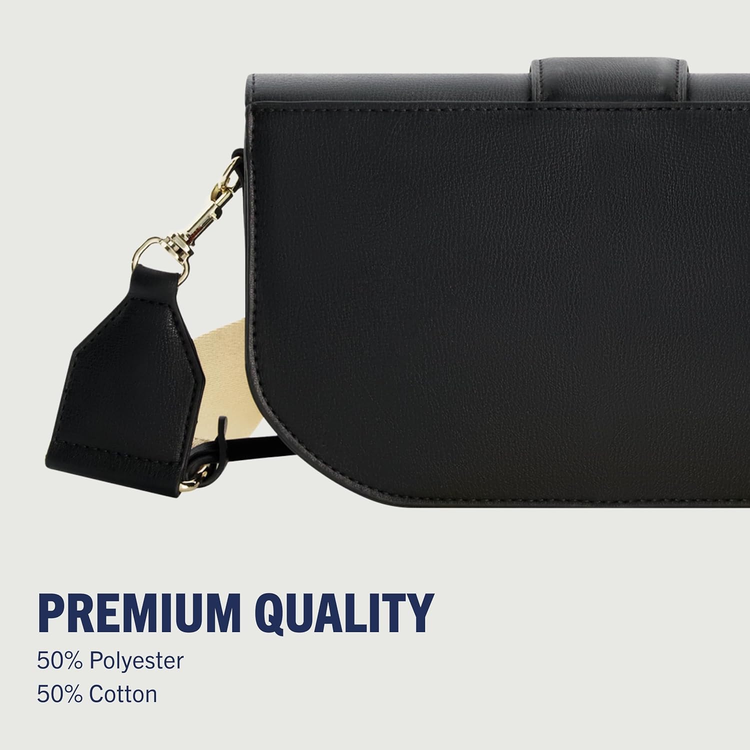 True Religion Bag, Women's Faux Leather Crossbody Purse with Adjustable Shoulder Strap - Image 5