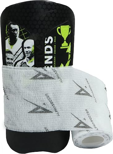 Miniatura 5 de Alpha Soccer Espinilleras - Equipo de protección de fútbol juego de espinilleras ligero con correas individuales