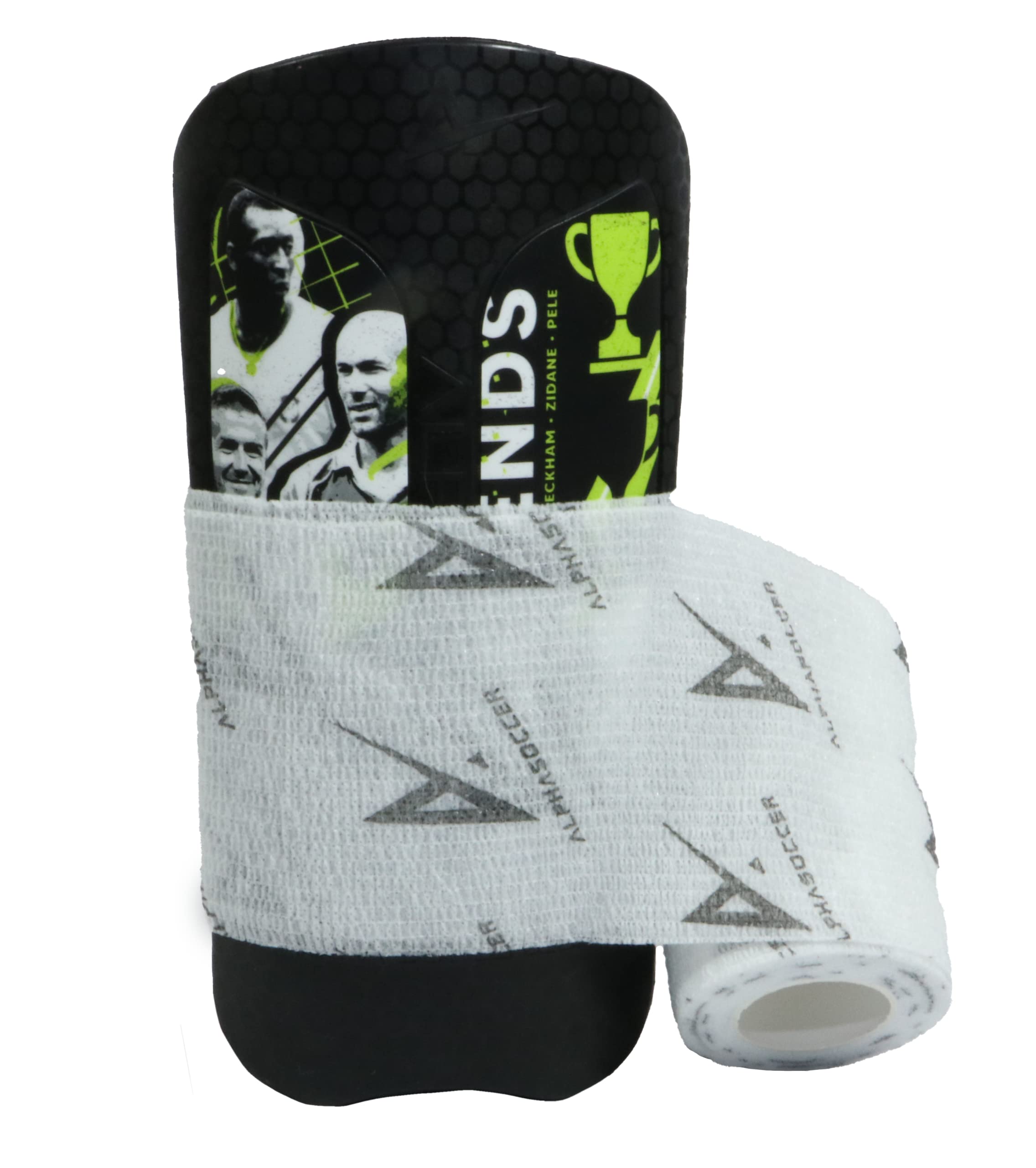 Shin Guards - Equipo de fútbol protector, juego de espinilleras ligeras con correas individuales