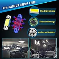 Vista 7 de Paquete de kit de luz interior LED para Toyota Tacoma 2005-2021, luces de cúpula de mapa interior + luces de espejo de tocador + luces de matrícula