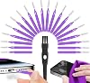 Kit de limpieza para puerto de carga de celular y audífonos, USB C, altavoz | Herramienta limpiadora compatible con iPhone 16 15 14 13 Samsung, kit profesional de limpieza de puerto para Lightning y Type C 1
