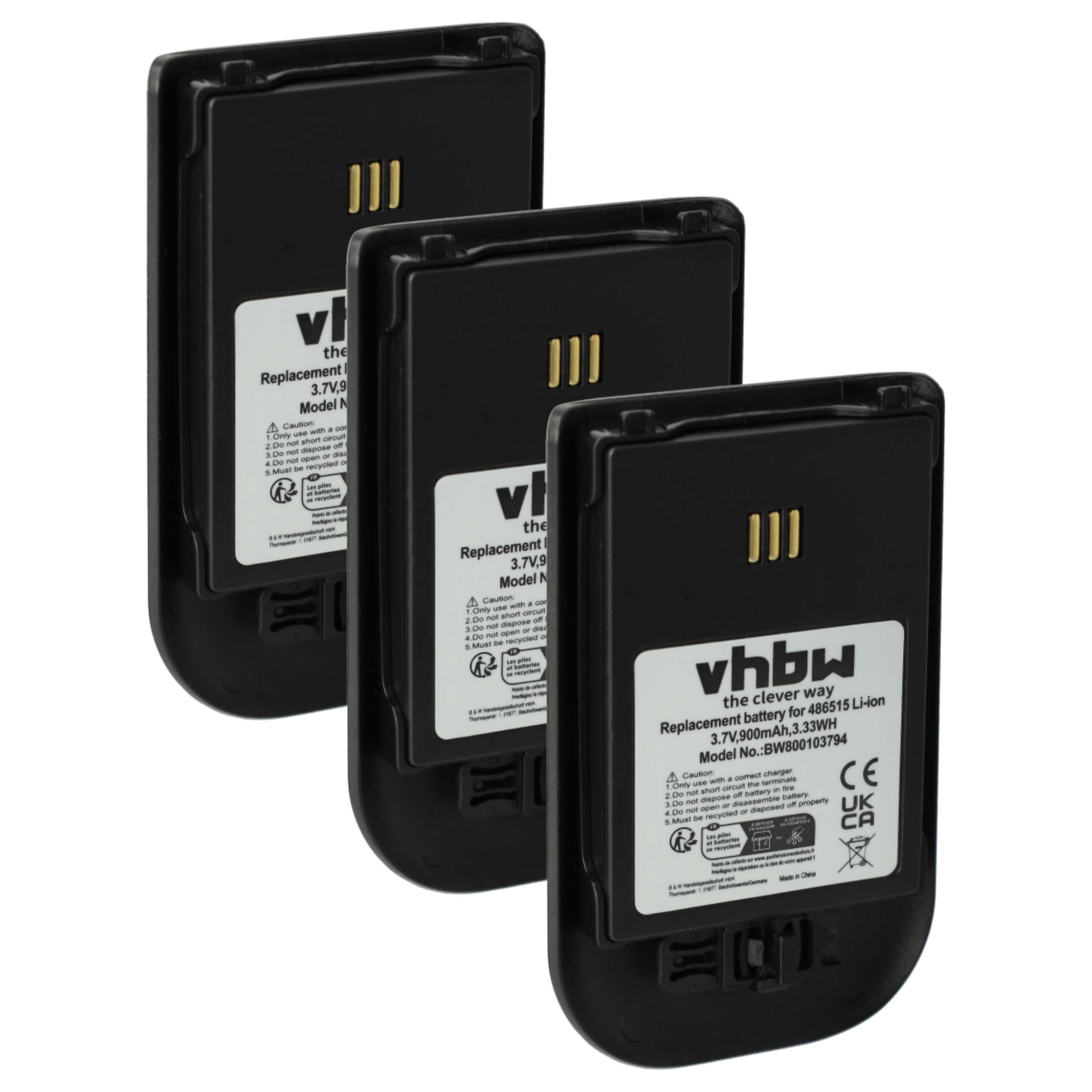 Vhbw 1x NiMH Batterie 700mAh (3.6V) Pour Télephone Fixe Sans Fil Lucent