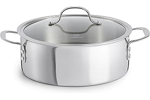 Calphalon Tri-Ply Stainless Steel 5-Quart Dutch Oven