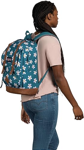 Vista 19 de JanSport Cortlandt - Mochila para laptop de 15 pulgadas, 25 litros marino