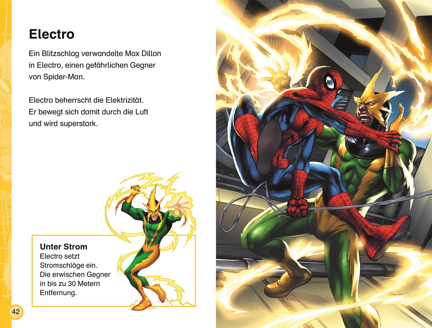 SUPERLESER! MARVEL Spider-Man Superhelden und Superschurken: 2. Lesestufe, Sach-Geschichten für Erstleser. Für Kinder ab der 1./2. Klasse