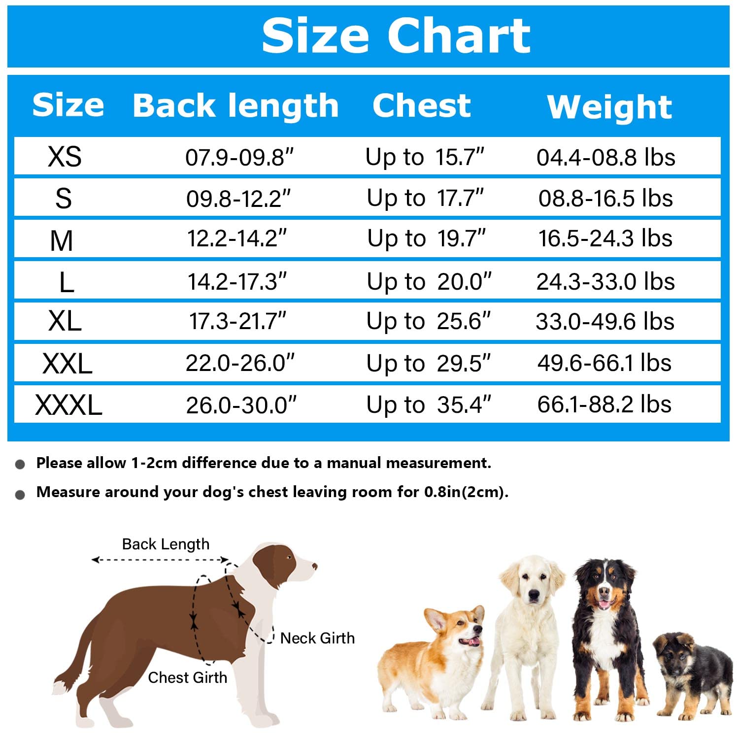 Etdane Dog Surgery Recovery Suit Dog Onesie Prevent Shedding Hair Sport Shirt Anxiety Jumpsuits Lake Purple - Image 2