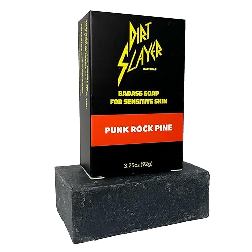 Vista 15 de Jabón en barra totalmente natural (paquete de 3 té verde Dropkick Mint)