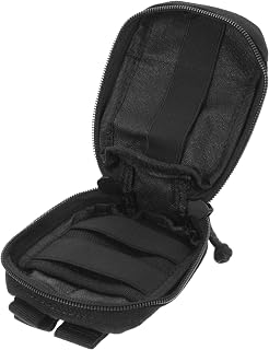 HANABASS Bolsa De Almacenamiento Médica para Camping y Senderismo Riñonera Multifuncional Hebilla para Emergencias Accesorios De Color Negro