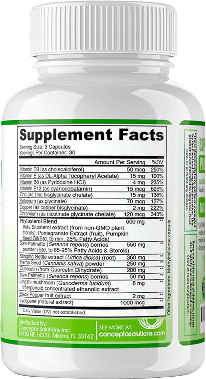 Wish Saw Palmetto 600 Mg | 60 Kapsułek | Prostata | Drogi Moczowe - E - Foto 7