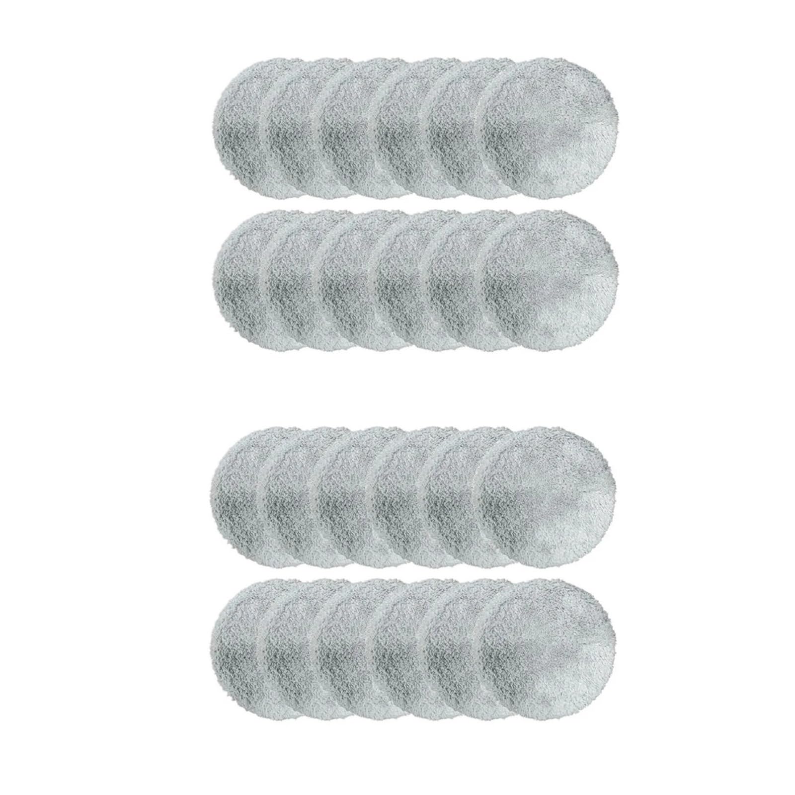 Panni Pulivetri, Compatibile Con Liectroux YW610/HCR-10/09 | Panni morbidi in microfibra, pulizia senza graffi, lavabili e riutilizzabili, for robot for finestre.(24pcs)