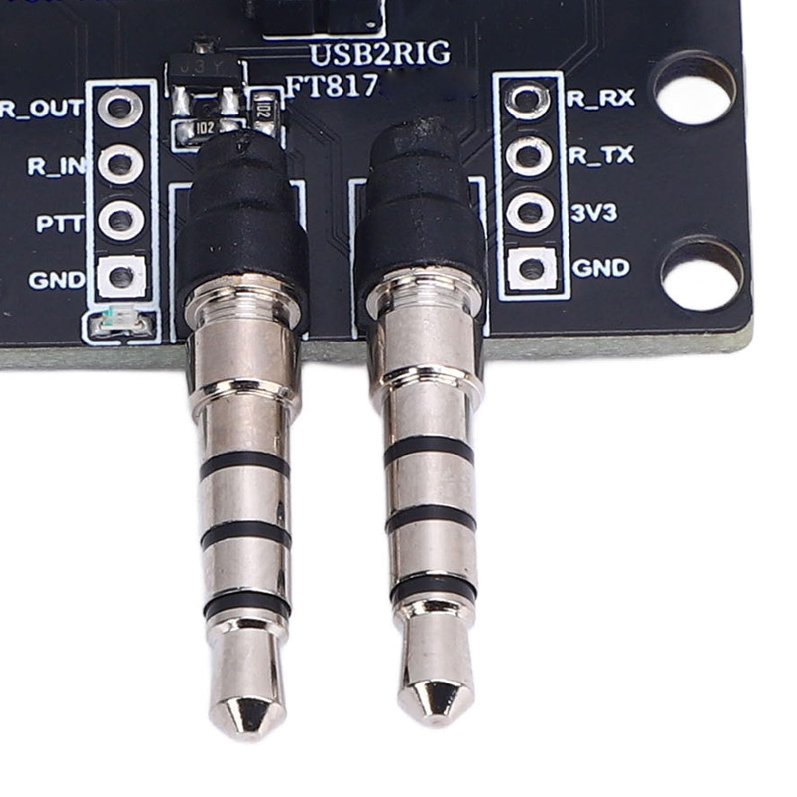 Interfaccia modalità Digitale Integrata Scheda Audio USB Tutto in per Radioamatori per OSX Interfaccia modalità Digitale per Hobbisti Materiale ABS
