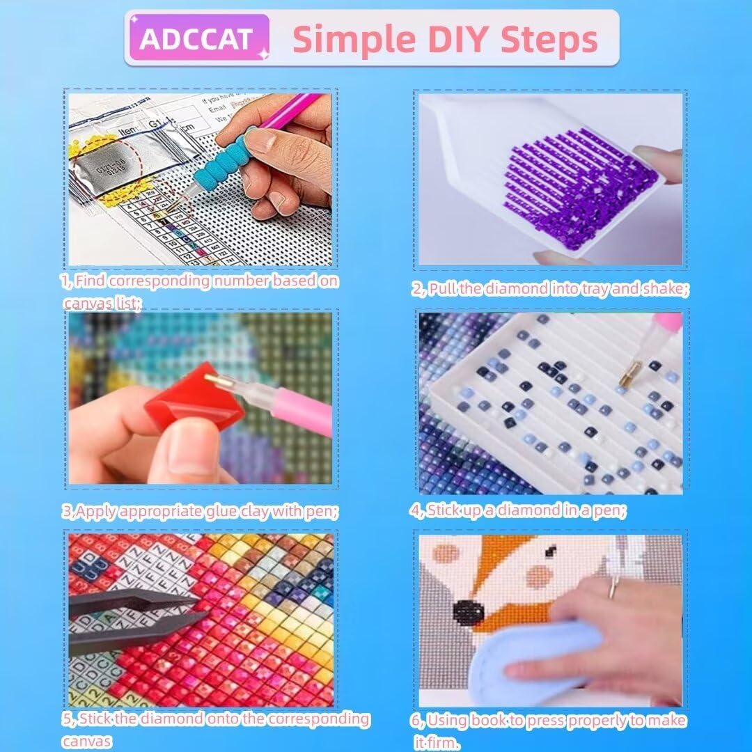 Diamond Art Kits for Adults, 5D DIY Autumn Tree Diamond Painting Kits, Cross Stitch Diamond Painting for Beginners, Diamond Painting Accessories Kits, Embroidery Kit for Christmas Decor(60x120cm)-R69