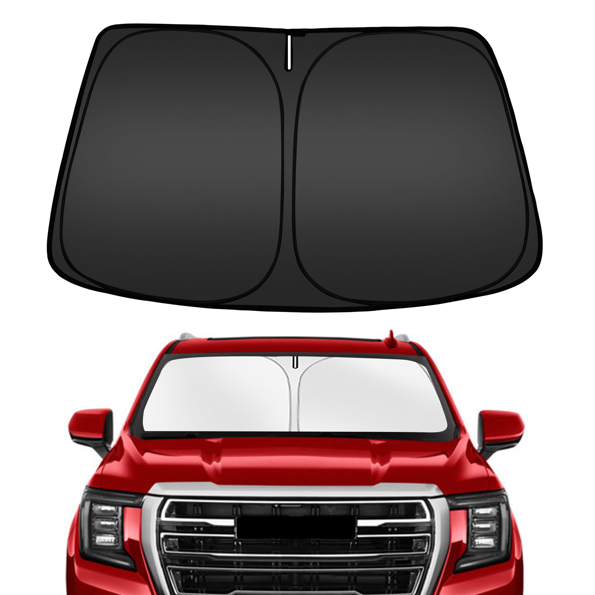 ARISMOTOR Windshield Sun Shade for GMC Yukon XL 2021-2026 2027