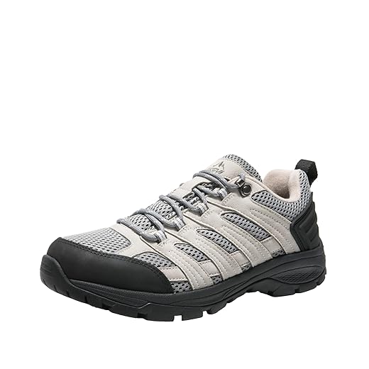 NORTIV 8 Women's Hiking Shoes Lightweight Breathable Mesh Walking Sneakers Outdoor Work Shoes Wander