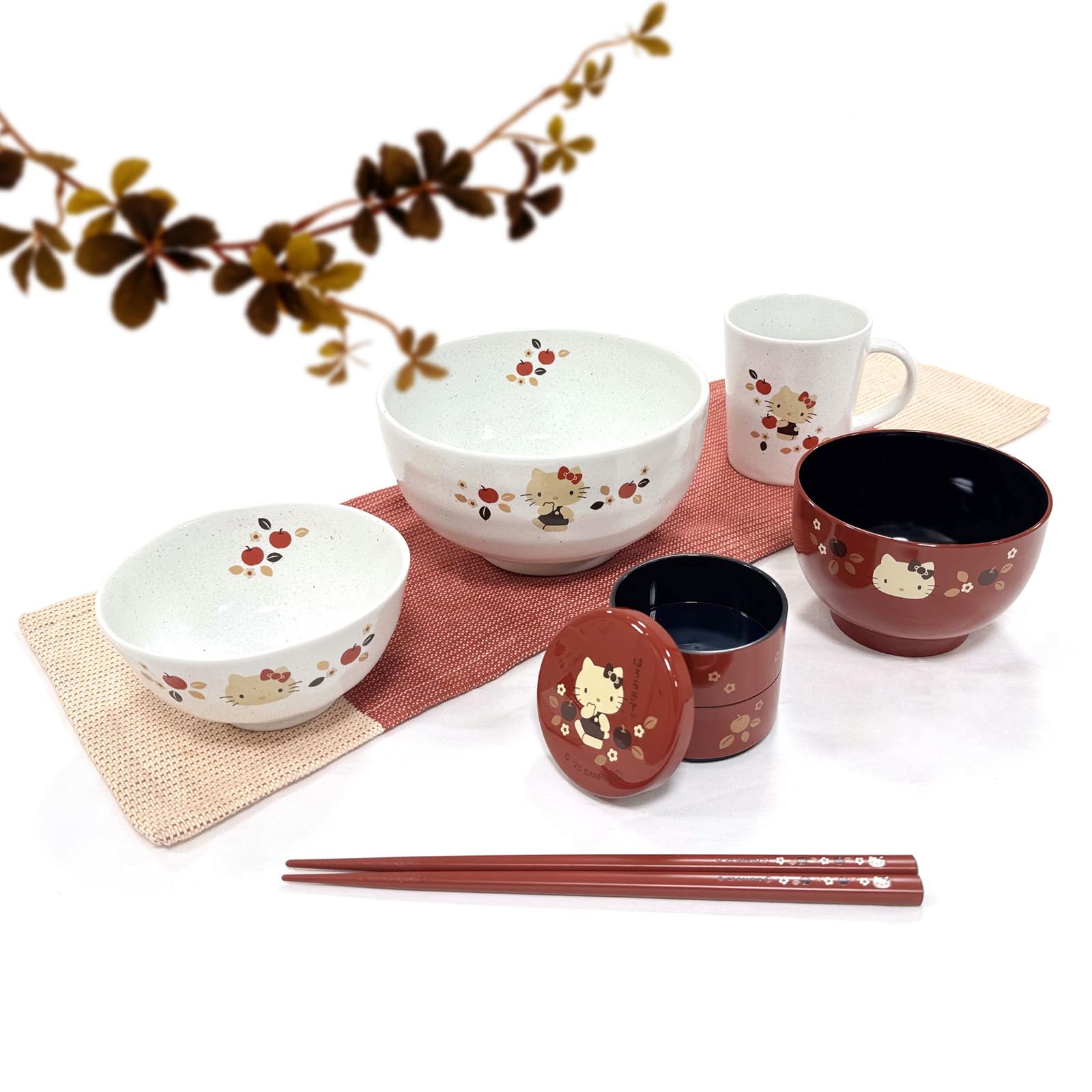 Amazon.co.jp: サンリオ (SANRIO) 「 ハローキティ 」 塗 汁椀 お椀 約