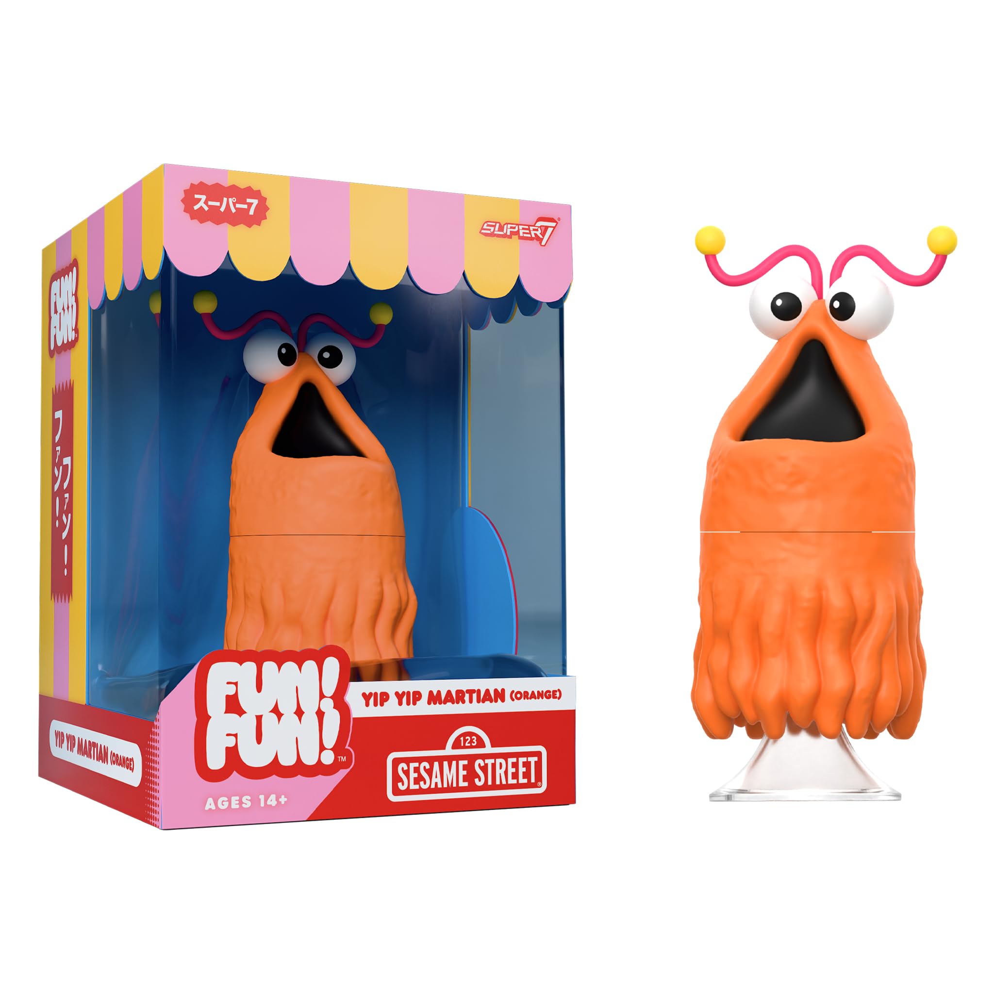 アートオブエンパワリングピープル　SMI Amazon.com: Super7 Fun! Fun! Sesame Street Yip Yip Martian (Orange