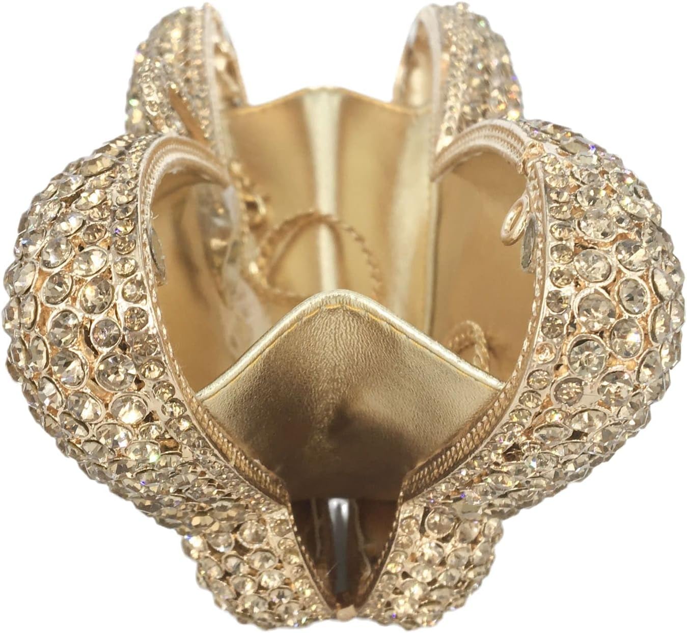 Boutique De FGG Butterfly Crystal Clutch Bags Women Evening Bag Party Rhinestone Handbags Bridal Crystal Clutch Purses,Mini