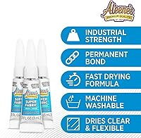 Vista 5 de Aleene's Pegamento para tela Super Fabric Adhesive, Super Strong, Ultra Flexible, Permanente, UV e Impermeable, 0.1 fl oz 3