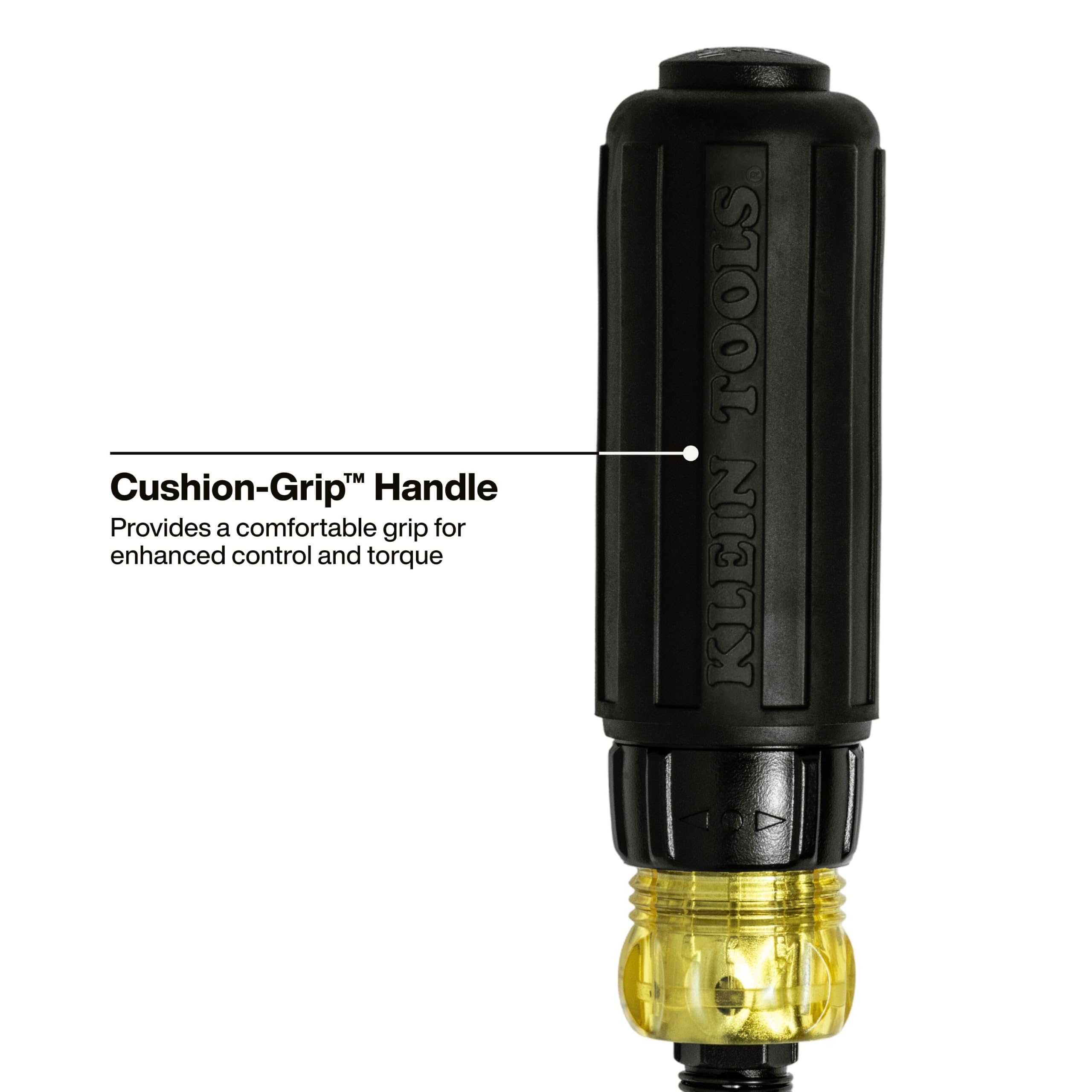 Klein Tools 32500HDRT KNECT - Cacciavite a cricchetto, cacciavite multi-bit/avvitatore a percussione, 11 in 1 con punte Phillips, scanalate, quadrate e Torx