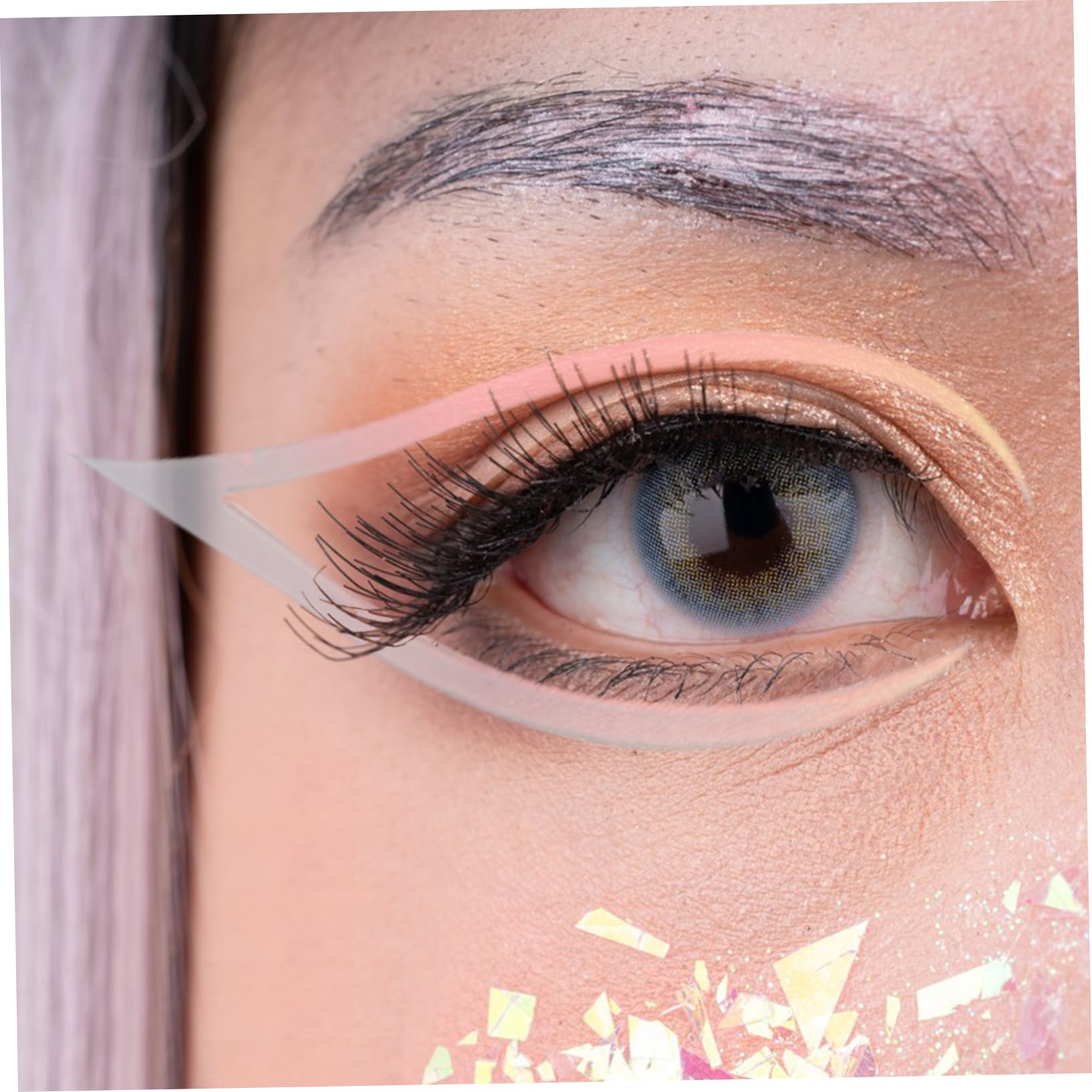 16sätze Eyeliner Aufkleber Für Frauen Dekorative Eyeliner Sticker Für Partys Und Nachtleben Selbstklebend Einfach Anzuwenden Komfortabel Und Langlebig