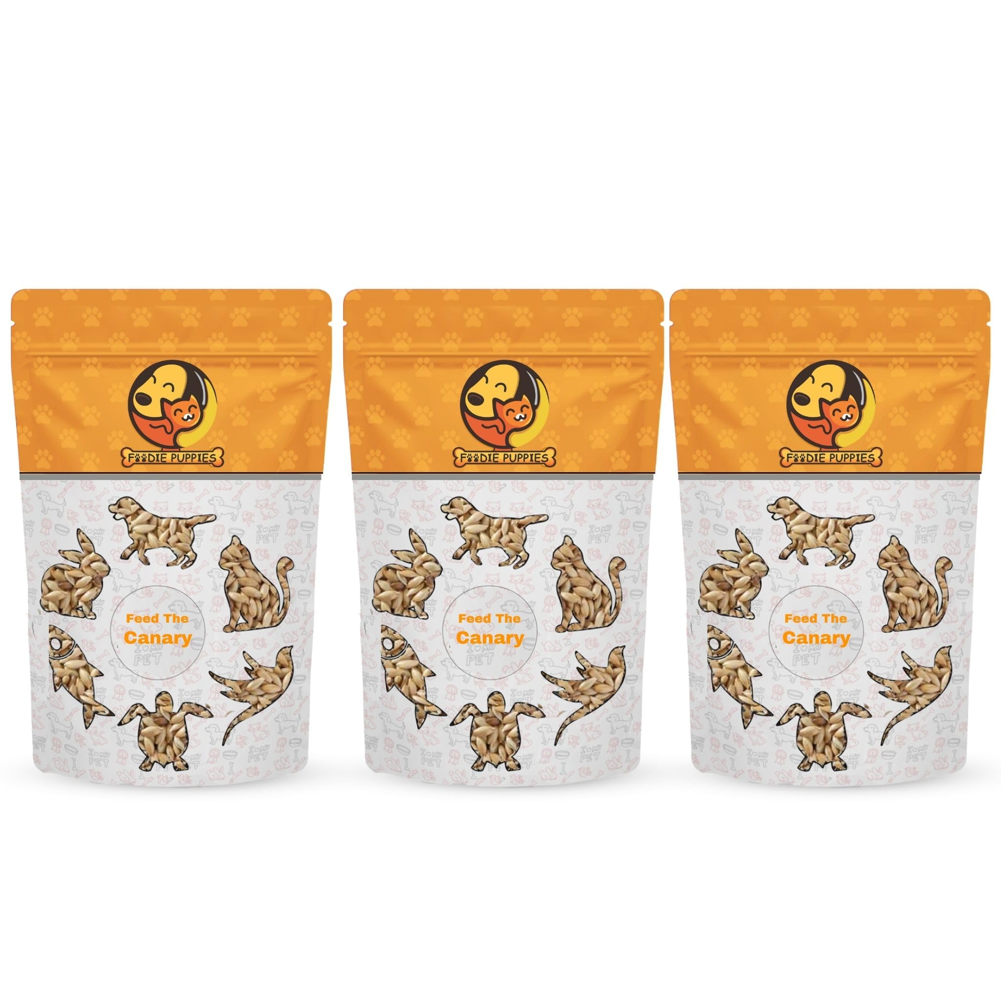 Foodie Puppies Bird Food for Canary - (3Kg, Pouch) | High Fiber Balanced Nutritious Daily Diet | 100% Natural, Healthy & Premium Seeds | Suitable for All Types of Birds-image-39