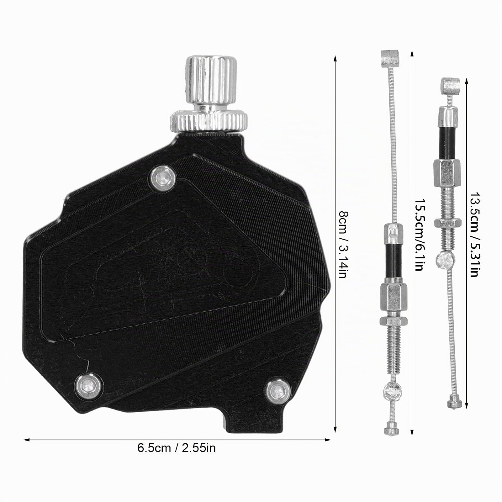 evier d'Embrayage Moto en Aluminium CNC Universel avec Câble Renforcé, Levier d'Embrayage Fluide pour Dirt Bike Motocross