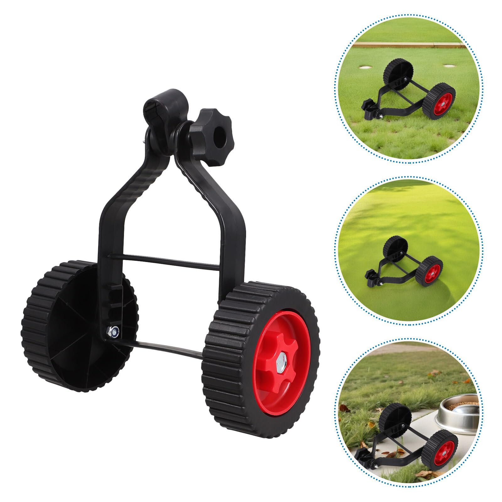 Levemolo 2 Piezas Accesorios para Cortacésped Cabezal De Corte Ruedas De Repuesto para Desbrozadora Rueda para Cortacésped Desbrozadora De Césped PP