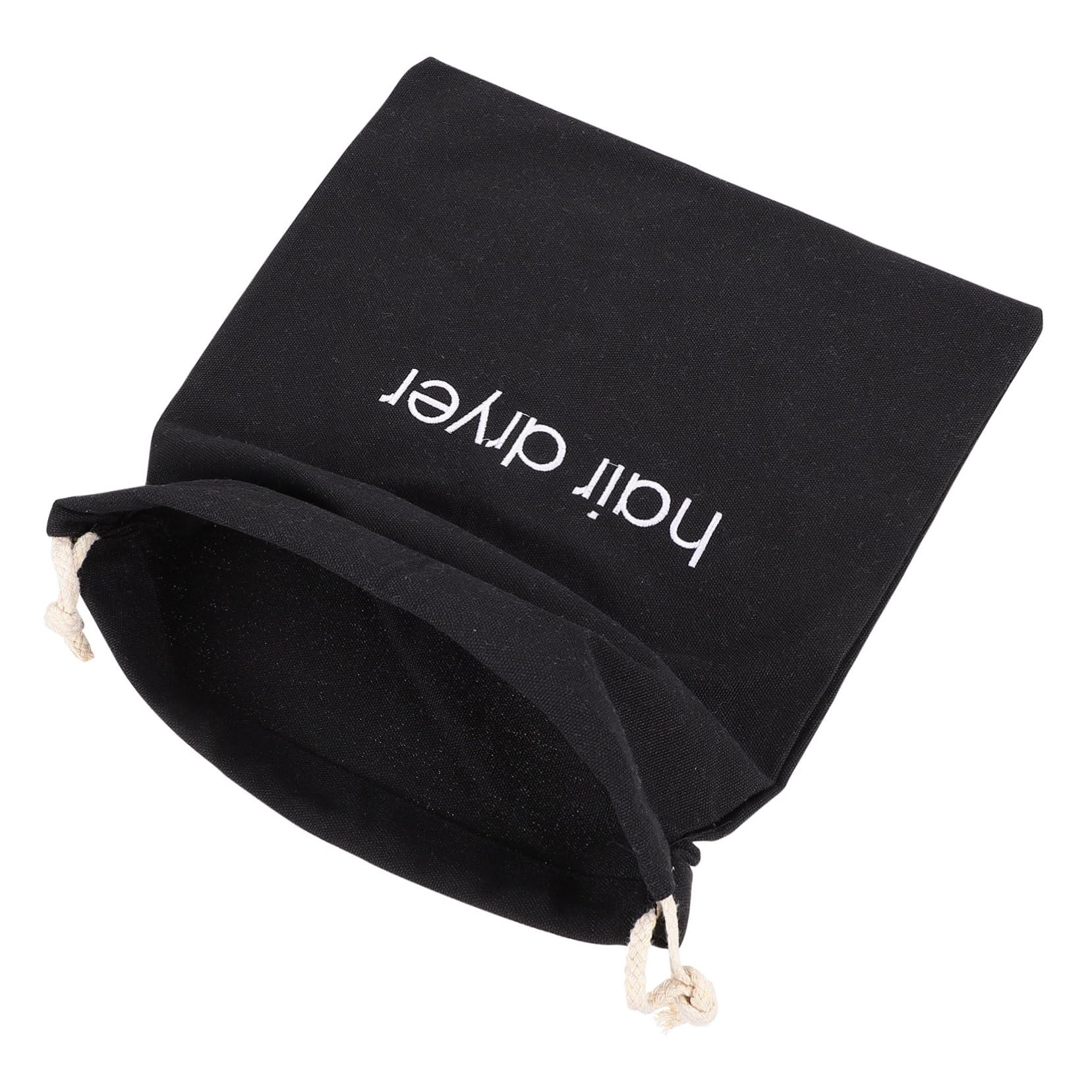 Didiseaon Hair Dryer Drawstring Bag Portable Travel Storage Pouch for Hair Dryer Supplies Waterproof Canvas for Home and