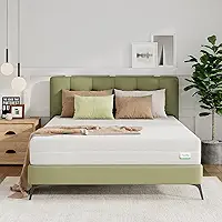 Novilla Colchão Queen, colchão de espuma de 15 cm, design de corte em bloco, colchão Queen Size oferece zona de ar dupla, colchão queen dobrável para dormir nas costas e nas laterais