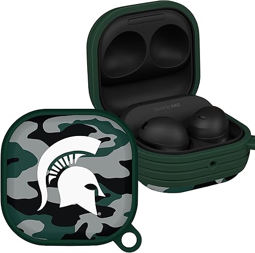 AFFINITY BANDS Michigan State Spartans Camo HDX - Funda compatible con Samsung Galaxy Buds Pro