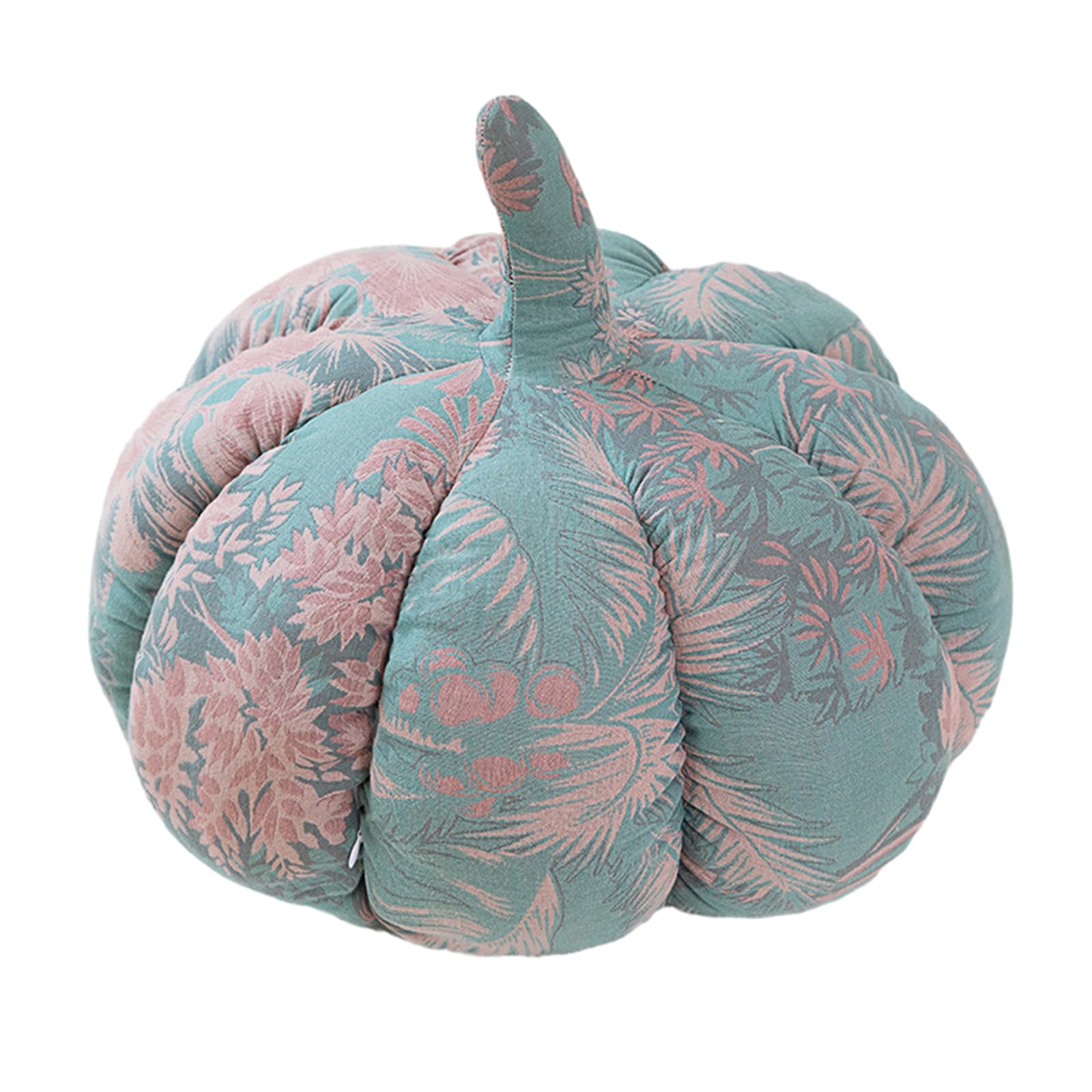 Tsophreniq Women's Green Pumpkin Throw Pillow Halloween Stuffed Toy Decorative Pillow Cushion Home Decor Soft Stuffed Dolls Thanksgiving Party Sofa Lumbar