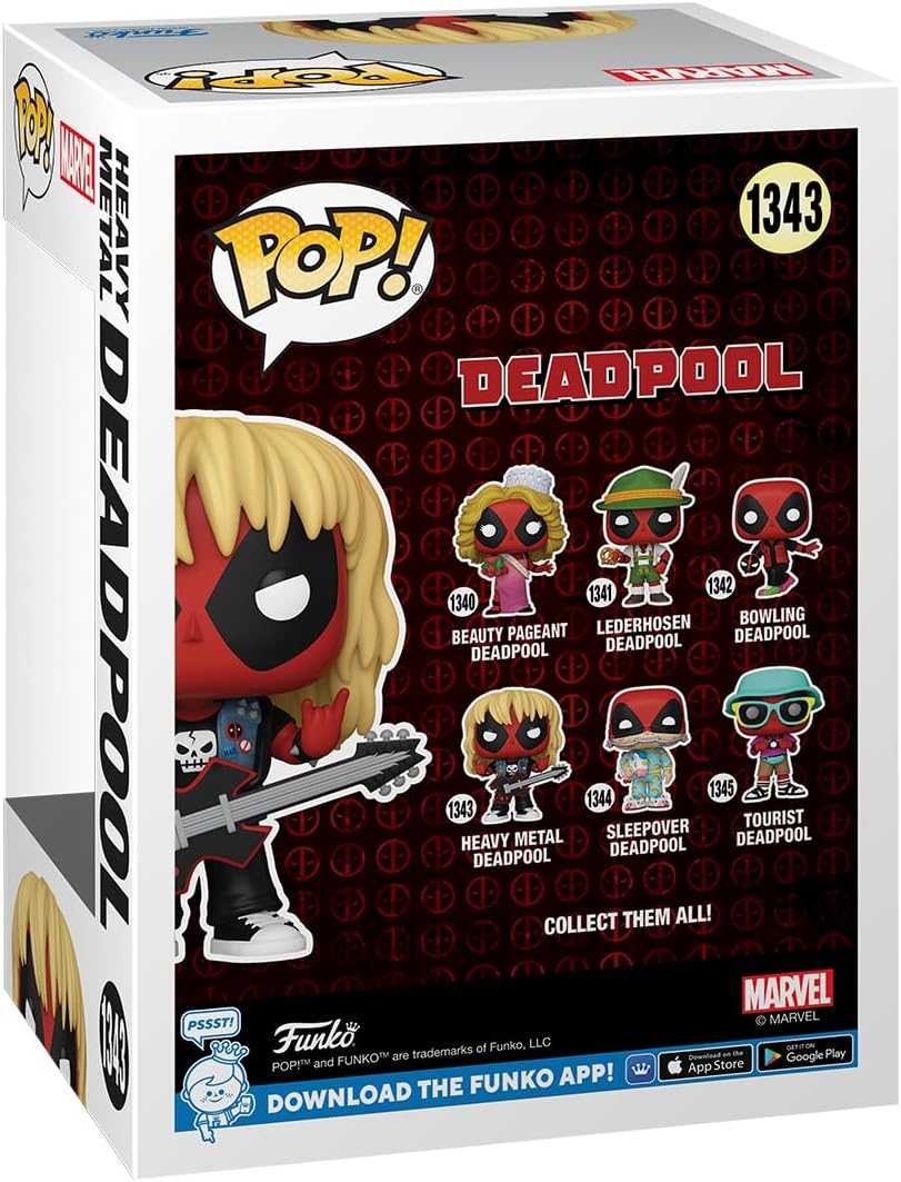 Funko Pop & Boxed Tee - Heavy Metal Deadpool main image 1