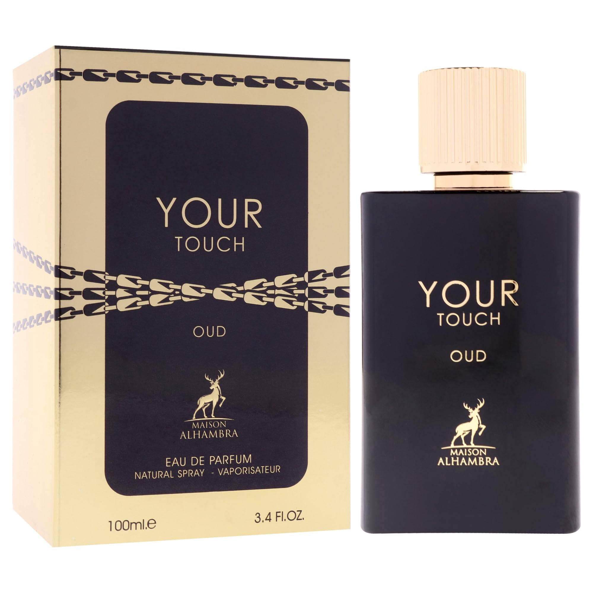 Amazon.com : Your Touch Oud by Maison Alhambra for Men - 3.4 oz
