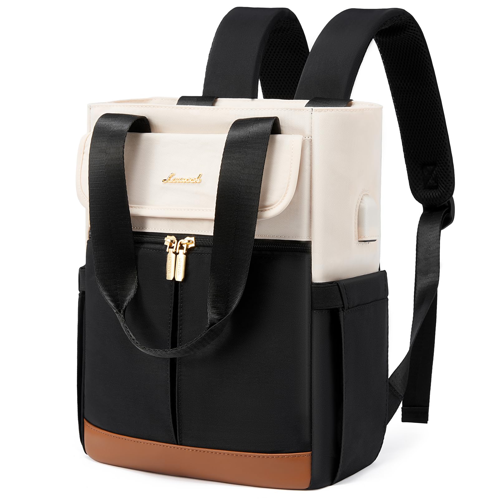 LOVEVOOK Sac a Dos Femme, Petit Mini Sacs à Main Portés Dos Femme, Leger Chic Sacs à Dos pour Ordinateur Portable pouces Cartable Fille Feminin Backpack pour Voyage Loisir Collège